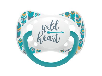 Canpol babies szilikon szimmetrikus cumi 18hónapos wild nature türkiz 23290 tur