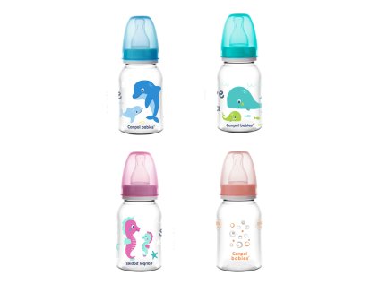 Canpol babies keskeny nyakú cumisüveg 120ml lovesea