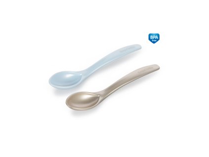 canpol babies műanyag kanalak 2 darab kék