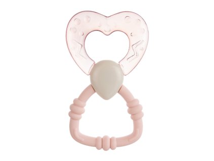 canpol babies hűsítő rágóka csörgővel, varázspálca, rózsaszín