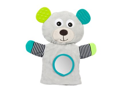 canpol babies plüss majmocska macik szürke