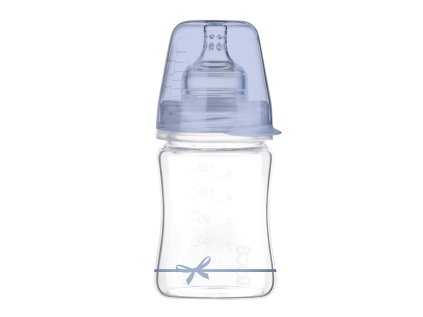 lovi diamond glass cumisüveg 150 ml baby shower kék