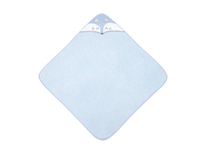 canpol babies mekka kapucnis törölköző 100x100cm róka