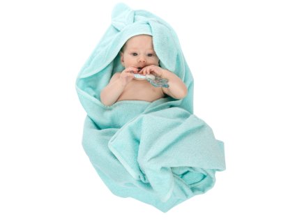 canpol babies puha törölköző kapucnival és fülekkel 100x100cm nyuszi
