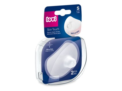 lovi szilikon mellbimbóvédő skin touch S méret 2 db