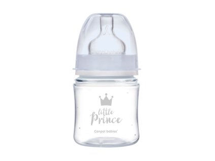 canpol babies széles nyakú royal baby cumisüveg 120ml kék