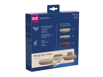 lovi tányérok 2 db pisztácia