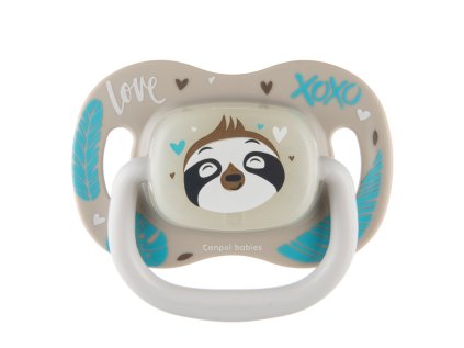 c canpol babies set anatomickych silikonovych dudliku 18m exotic animals