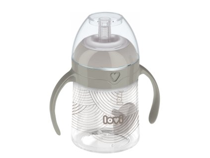 lovi első pohár szívószállal és súllyal 150ml zöld