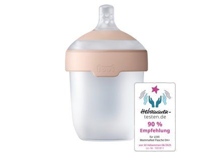 lovi flasa mammafeel 150ml bézs színű