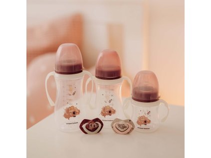 canpol babies hasfájás elleni cumisüveg easystart sleepy koala 300ml rózsaszín