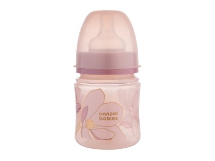 Canpol babies hasfájás elleni cumisüveg easystart sleepy koala 120ml rózsaszín
