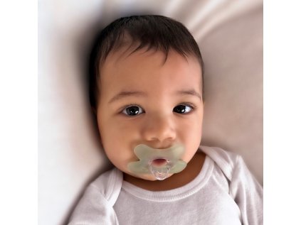 Canpol babies cumi 100% szilikon szimmetrikus 0-6hó 1db zöld