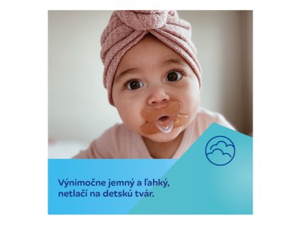 Canpol babies cumi 100% szilikon szimmetrikus 0-6h hó 1db fehér