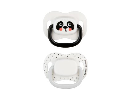 canpol babies szimmetrikus szilikon cumikészlet babiesboo 18m 2db fehér