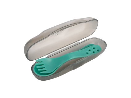 canpol babies utazó evőeszköz készlet türkiz