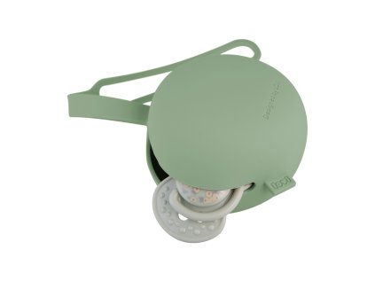 lovi szilikon cumitartó tok pistachio