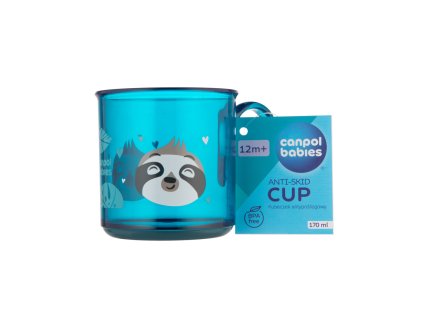 canpol babies csúszásgátló bögre exotic animals 170ml kék
