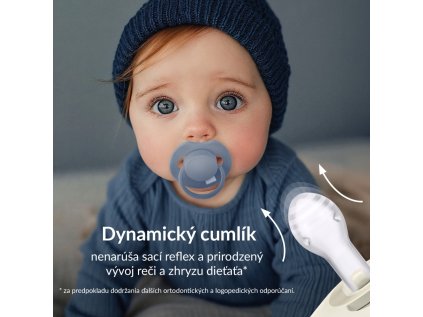 lovi szilikon dinamikus prime cumi 18 hó+ 2 db pisztáciaszínű