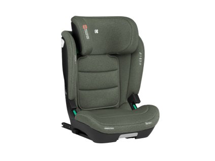 KikkaBoo Autósülés 100-150 cm i-Scout i-SIZE (Variant Army Green)