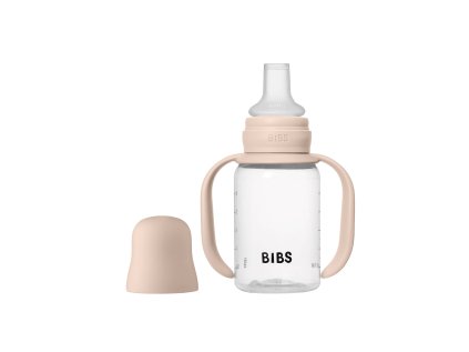 BIBS baba palack szilikon cumival 150 ml (Blush változat)