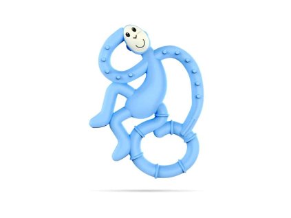 1461005 matchstick monkey mini monkey hryzatko s antimikrobialnym povrchom biocote svetlo modre