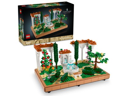 1484012 lego zahrada s fontanou