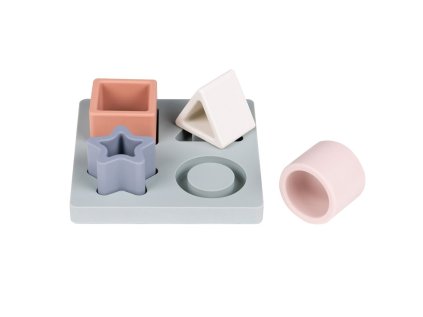 1486331 nattou hracka vkladacka silikonova light 12x12 cm