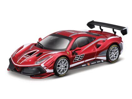 1511444 bburago racing ferrari 488 challenge evo 2020 v dekorativnej krabicke 1 43