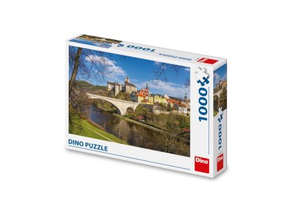 1468130 dino hrad loket 1000 puzzle