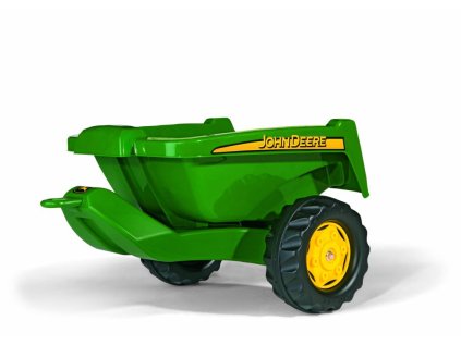 1496459 vlecka za traktor john deere mala zelena