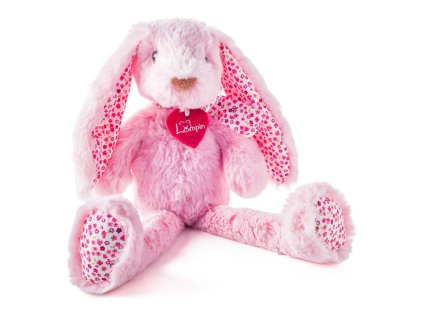 1496729 zajac stella ruzovy velky 38 cm