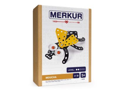 1509875 merkur chrobaciky mucha 41 dielikov