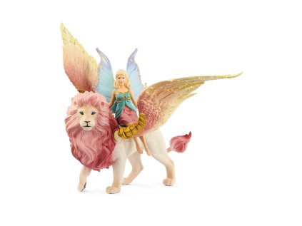 1498187 elfia vila na okridlenom levovi