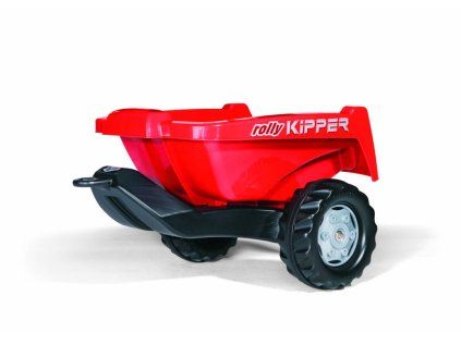 1517004 vlecka za traktor kipper mala cervena