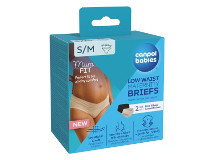 Canpol babies kismama bugyi alacsony derékkal mumfit sm 2db