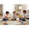 54 2 mágneses építőkocka oplo toys rainbow 60 db