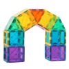 54 5 mágneses építőkocka oplo toys rainbow 60 db