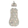 Sleepee Second Step Swaddle zavinovačka s čiapkou zdarma (Variant Sky Blue)