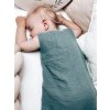 Sleepee Kétoldalas könnyű muszlin hálózsák Ocean Green 0-4 hónapos (S méret)