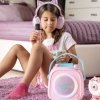 kb23028pnk bluetooth karaoke szett mikrofon és hangszóró kidsvoice pink 11