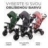 KINDERKRAFT Aveo tricikli (Malachite grey változat)