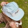 KiETLA csíkos UV-védő sapka 44-48 cm (Sand Stripe változat)