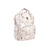 KikkaBoo Siena Luxe Secret Garden Pelenkázó hátizsák (Beige változat)
