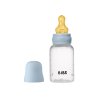 BIBS hasfájás elleni cumisüveg szilikon cumival 150ml (Variant Baby Blue)