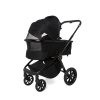 MUUVO Quick SE 2 2 az 1-ben kombinált babakocsi szett + CYBEX Aton B2 i-Size + talp (Diamond graphite változat, Szürke szín)