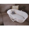 11454 5 ahojbaby mojz i s u v kos i k pro miminko paper dream white matrace bi ly