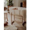 14677 3 ahojbaby mózeskosár csecsemőknek paper dream white matrac