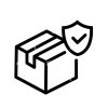 logistics delivery insurance line icon package box with shield linear style sign for mobile concept and web design cargo shipping protection outlin 2JKP7N8