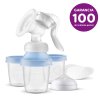 1415408 3 philips avent odsavacka mat mlieka manualna s via systemom vlozky do podprsenky jednorazove 24 ks
